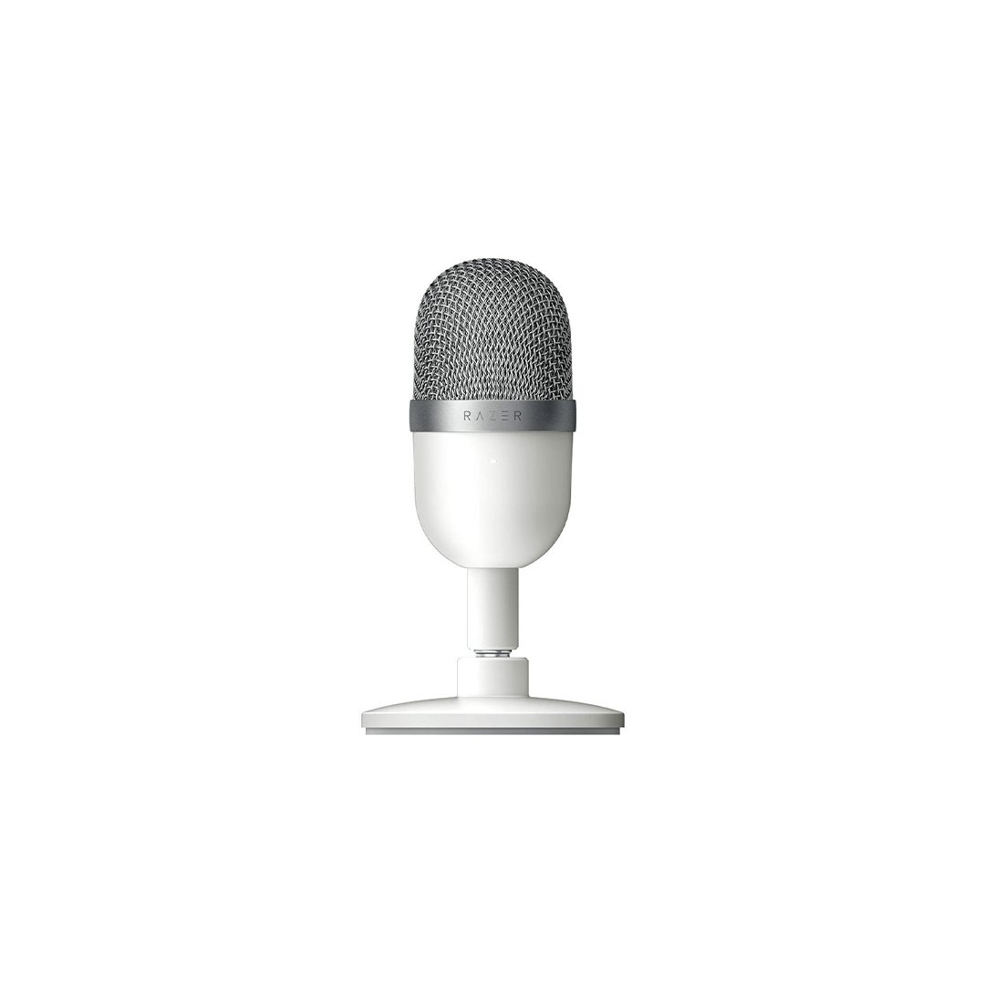 Razer Seiren Mini - Ultra-Compact Condenser Microphone - Mercury in Qatar Razer Seiren Mini - Ultra-Compact Condenser Microphone - Mercury in Qatar